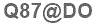 The text to enter in the texbox below is: Q87@DO