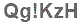 The text to enter in the texbox below is: Qg!KzH