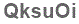 The text to enter in the texbox below is: QksuOi