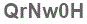 The text to enter in the texbox below is: QrNw0H