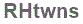 The text to enter in the texbox below is: RHtwns