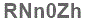 The text to enter in the texbox below is: RNn0Zh