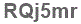 The text to enter in the texbox below is: RQj5mr
