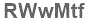 The text to enter in the texbox below is: RWwMtf