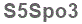 The text to enter in the texbox below is: S5Spo3