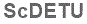 The text to enter in the texbox below is: ScDETU