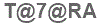 The text to enter in the texbox below is: T@7@RA