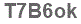 The text to enter in the texbox below is: T7B6ok