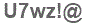 The text to enter in the texbox below is: U7wz!@