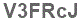The text to enter in the texbox below is: V3FRcJ