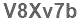 The text to enter in the texbox below is: V8Xv7b