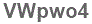 The text to enter in the texbox below is: VWpwo4