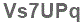 The text to enter in the texbox below is: Vs7UPq