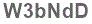 The text to enter in the texbox below is: W3bNdD
