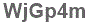 The text to enter in the texbox below is: WjGp4m