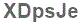 The text to enter in the texbox below is: XDpsJe
