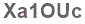 The text to enter in the texbox below is: Xa1OUc