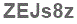 The text to enter in the texbox below is: ZEJs8z