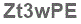 The text to enter in the texbox below is: Zt3wPE