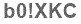 The text to enter in the texbox below is: b0!XKC