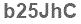 The text to enter in the texbox below is: b25JhC