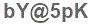 The text to enter in the texbox below is: bY@5pK