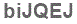 The text to enter in the texbox below is: biJQEJ