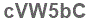 The text to enter in the texbox below is: cVW5bC
