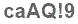 The text to enter in the texbox below is: caAQ!9