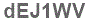 The text to enter in the texbox below is: dEJ1WV
