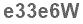 The text to enter in the texbox below is: e33e6W