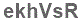 The text to enter in the texbox below is: ekhVsR