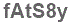 The text to enter in the texbox below is: fAtS8y
