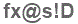 The text to enter in the texbox below is: fx@s!D