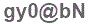 The text to enter in the texbox below is: gy0@bN