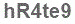 The text to enter in the texbox below is: hR4te9
