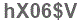 The text to enter in the texbox below is: hX06$V