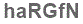 The text to enter in the texbox below is: haRGfN