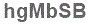 The text to enter in the texbox below is: hgMbSB