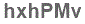The text to enter in the texbox below is: hxhPMv