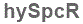 The text to enter in the texbox below is: hySpcR