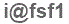 The text to enter in the texbox below is: i@fsf1
