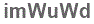 The text to enter in the texbox below is: imWuWd
