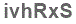 The text to enter in the texbox below is: ivhRxS