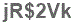 The text to enter in the texbox below is: jR$2Vk