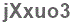 The text to enter in the texbox below is: jXxuo3