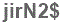 The text to enter in the texbox below is: jirN2$