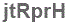 The text to enter in the texbox below is: jtRprH
