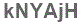 The text to enter in the texbox below is: kNYAjH