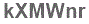 The text to enter in the texbox below is: kXMWnr